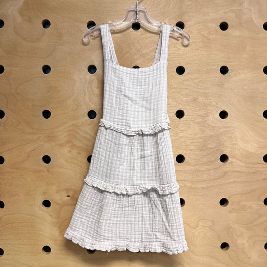 Cream/White Gauze Dress