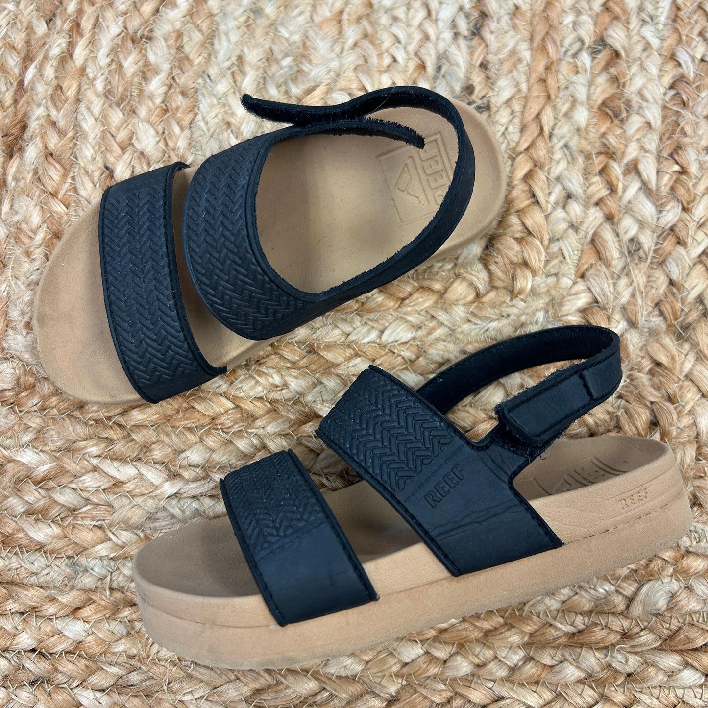 Black Strap Sandals