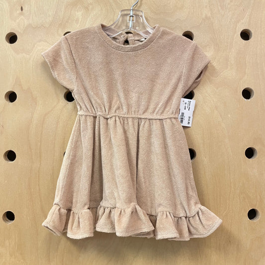 Tan Terry Dress