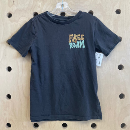 Black Free To Roam Tee