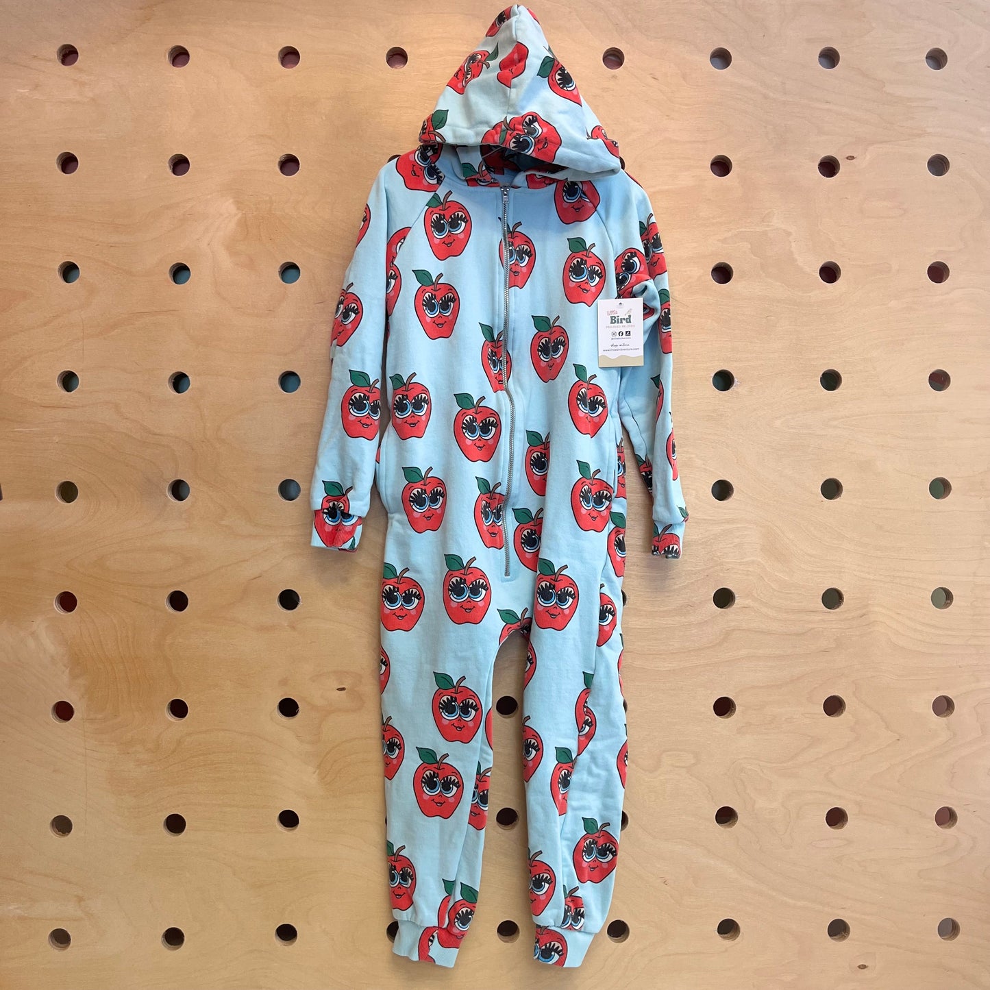Blue Apples Romper