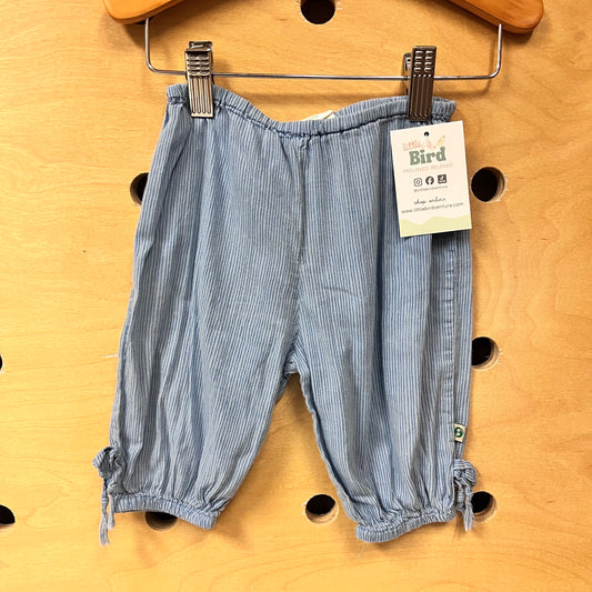 Blue Striped Lightweight Cotton Pants