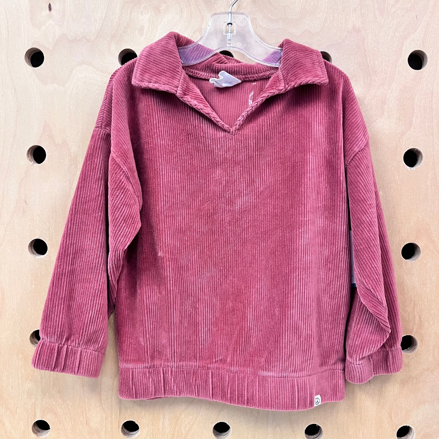 Rust Soft Cord Pullover