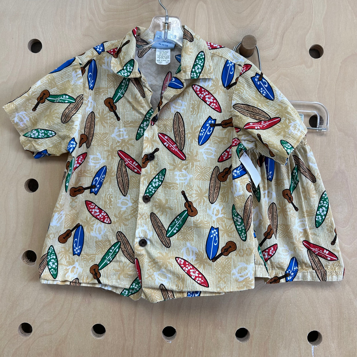 Surf Hawaiian Button Up & Shorts