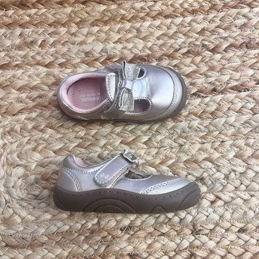 Rose Gold Bow Cecilia Shoes