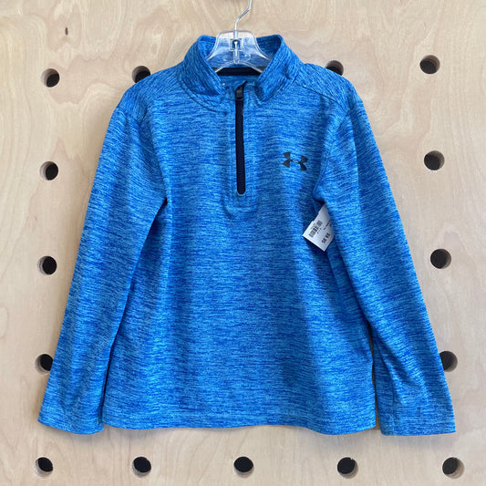 Heather Blue 1/4 Zip Active Tee