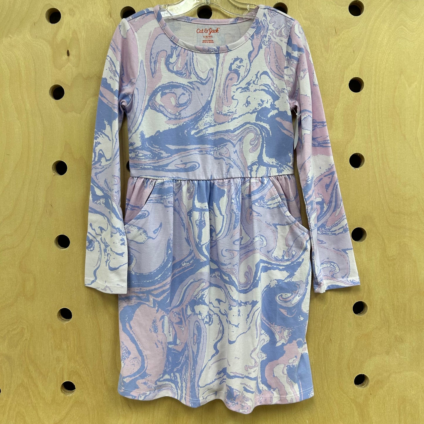 Purple Watercolor Dress