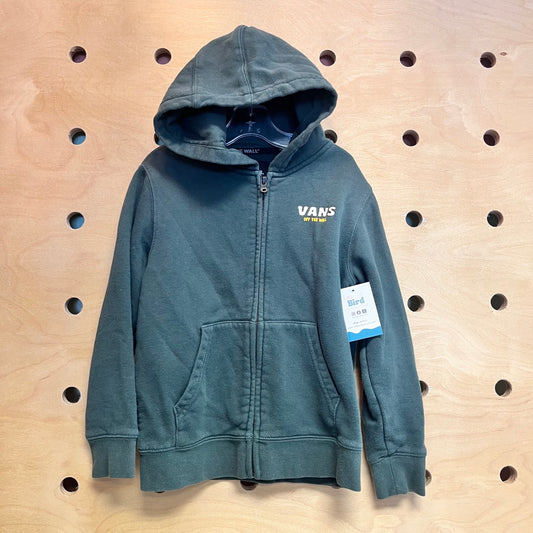 Green Forest Skate Logo Zip Hoodie