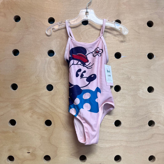 Pink Minnie Mouse Swimsuit