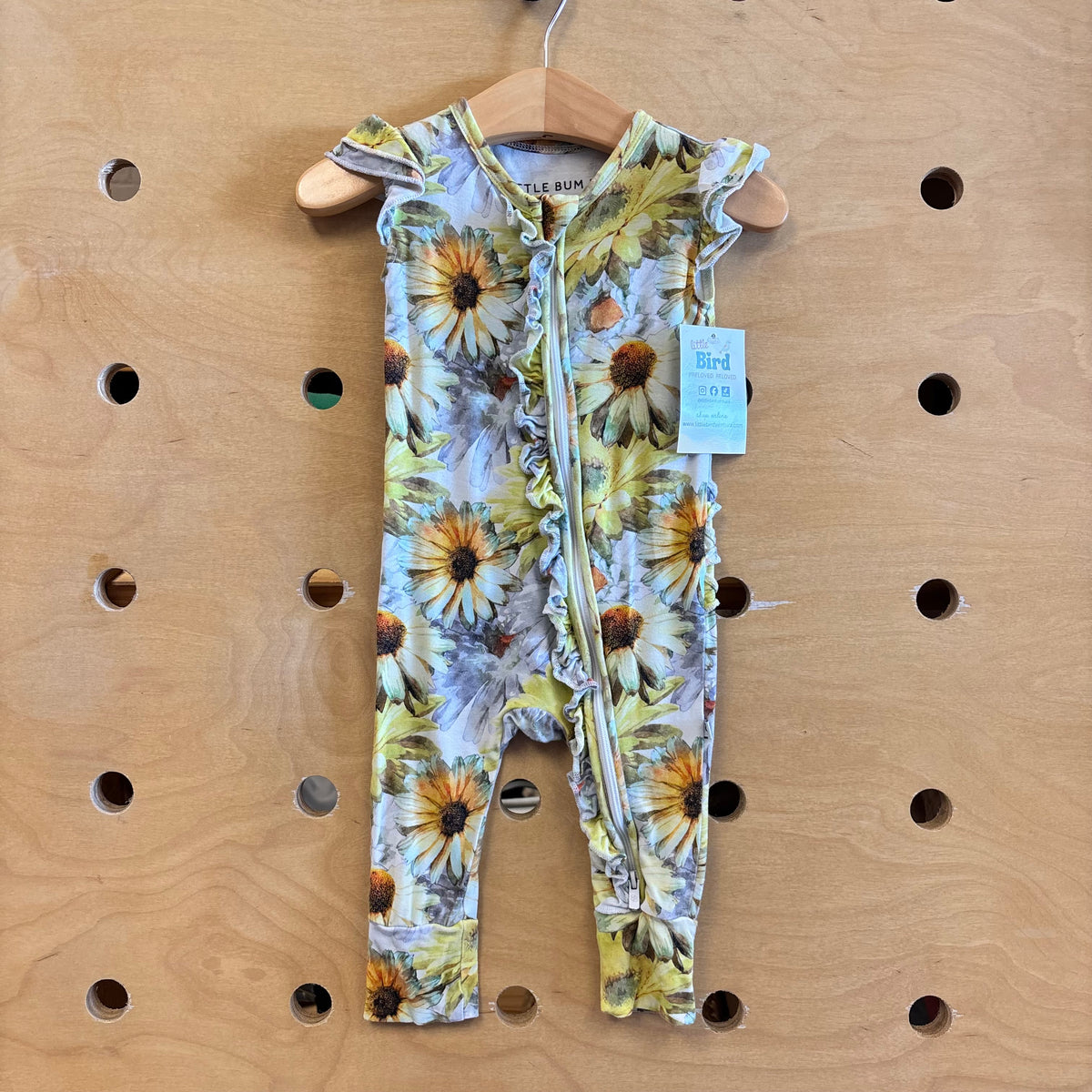 Pink/Green Floral Bamboo Outfit