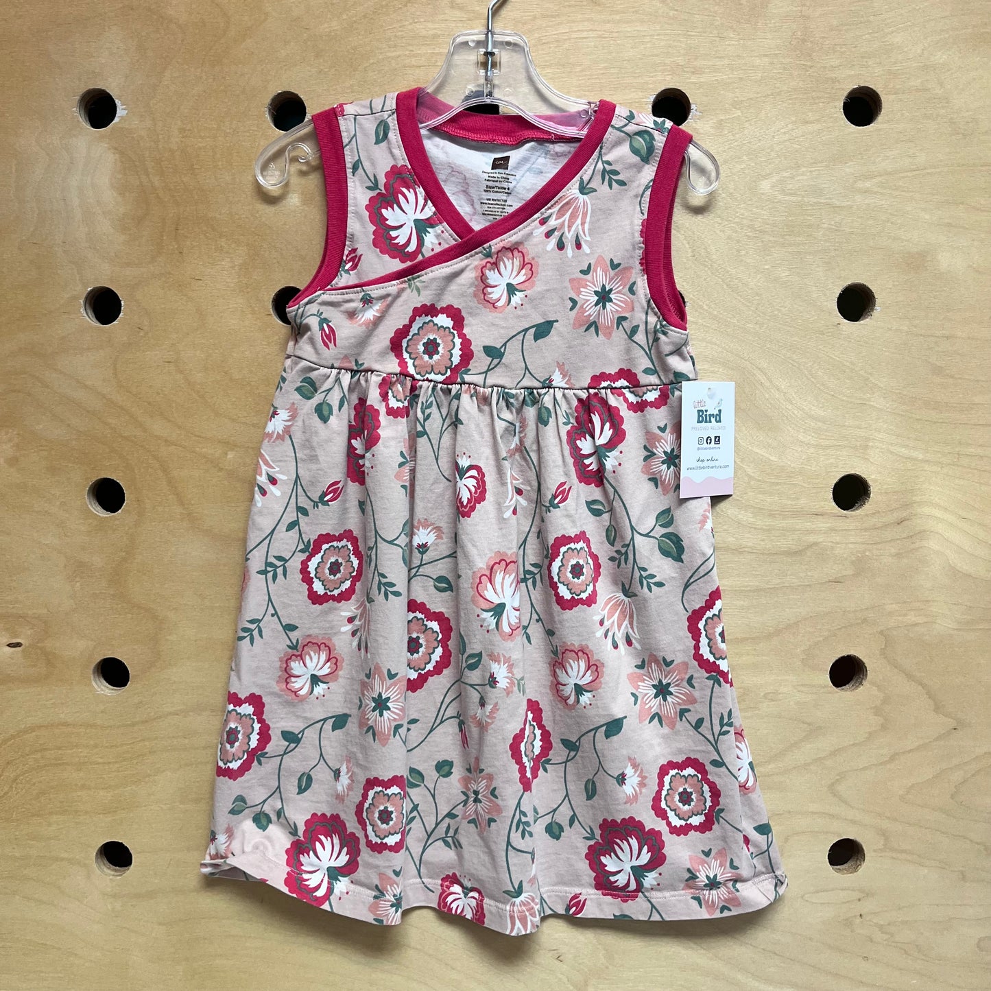 Pink Floral Dress