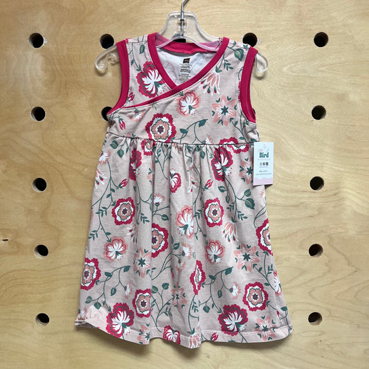 Pink Floral Dress