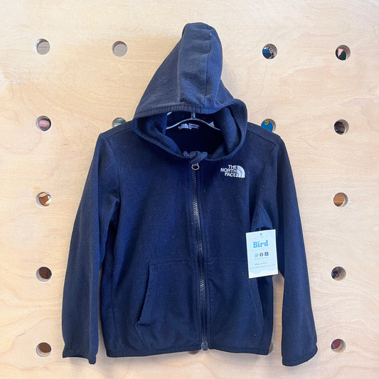 Black Fleece Zip Hoodie
