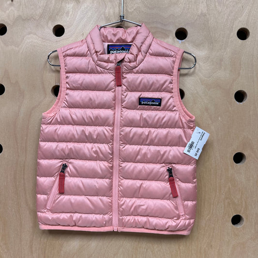Baby Down Sweater Vest Pink NEW!