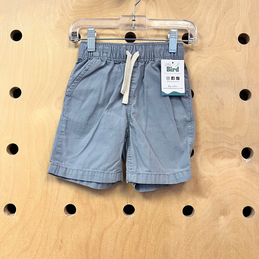 Slate Drawstring Shorts