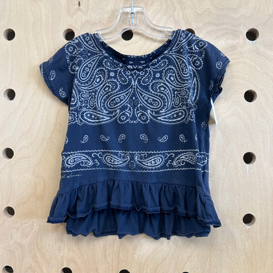 Blue Bandada Top