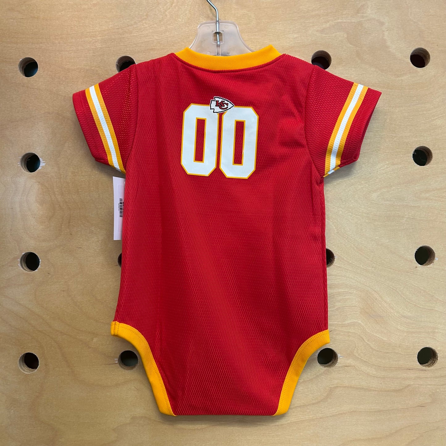 Red 'Chiefs' Bodysuit