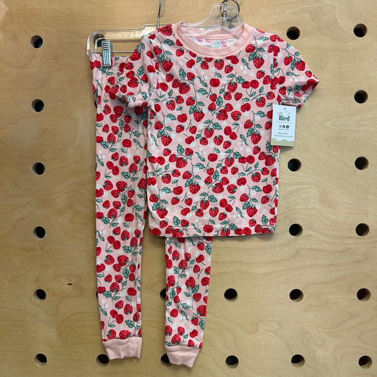 Pink/Red Strawberries Pajamas