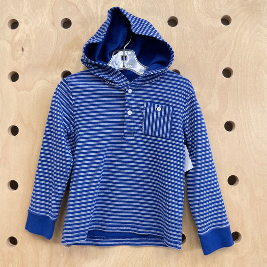 Striped Blue Hoodie