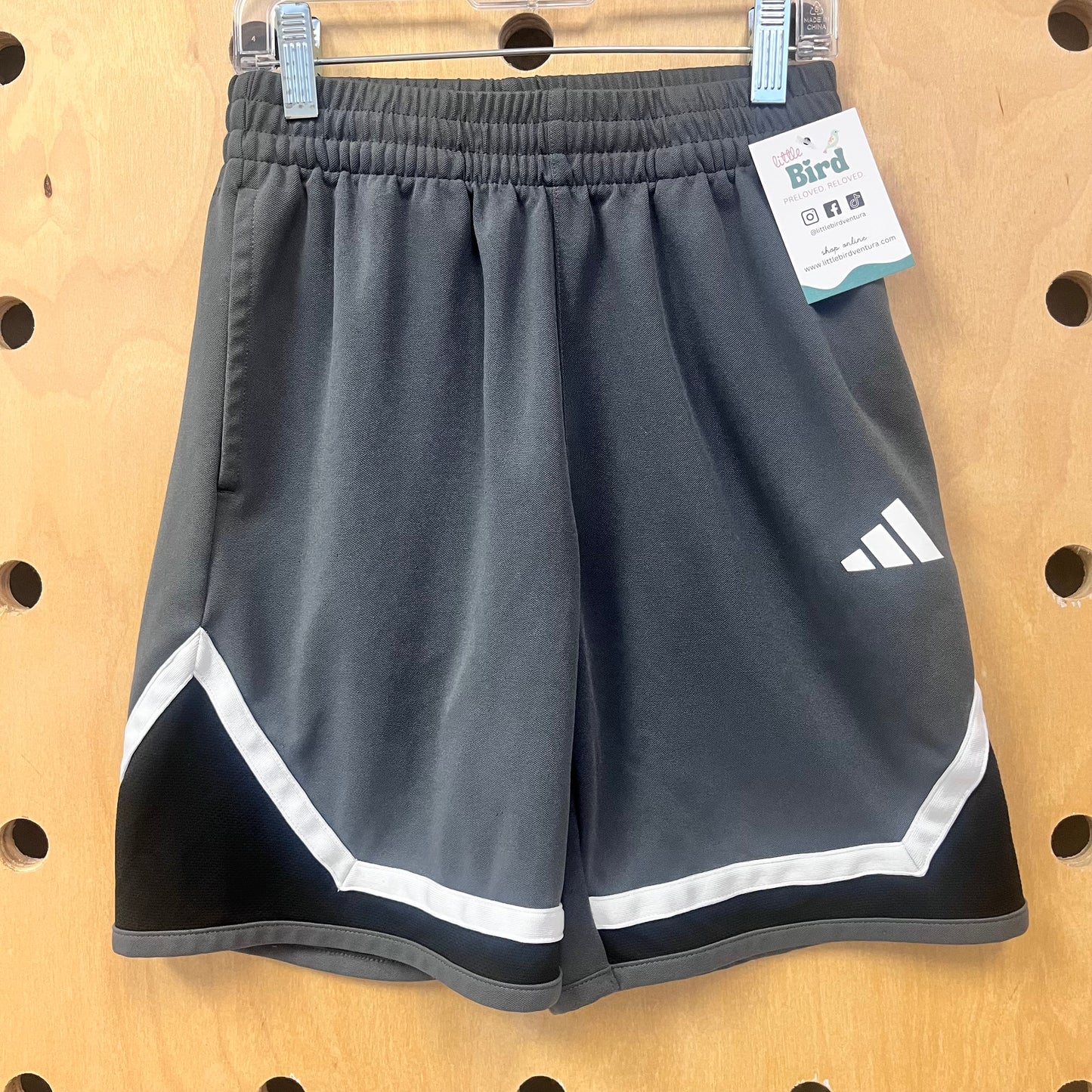 Grey & Black Shorts