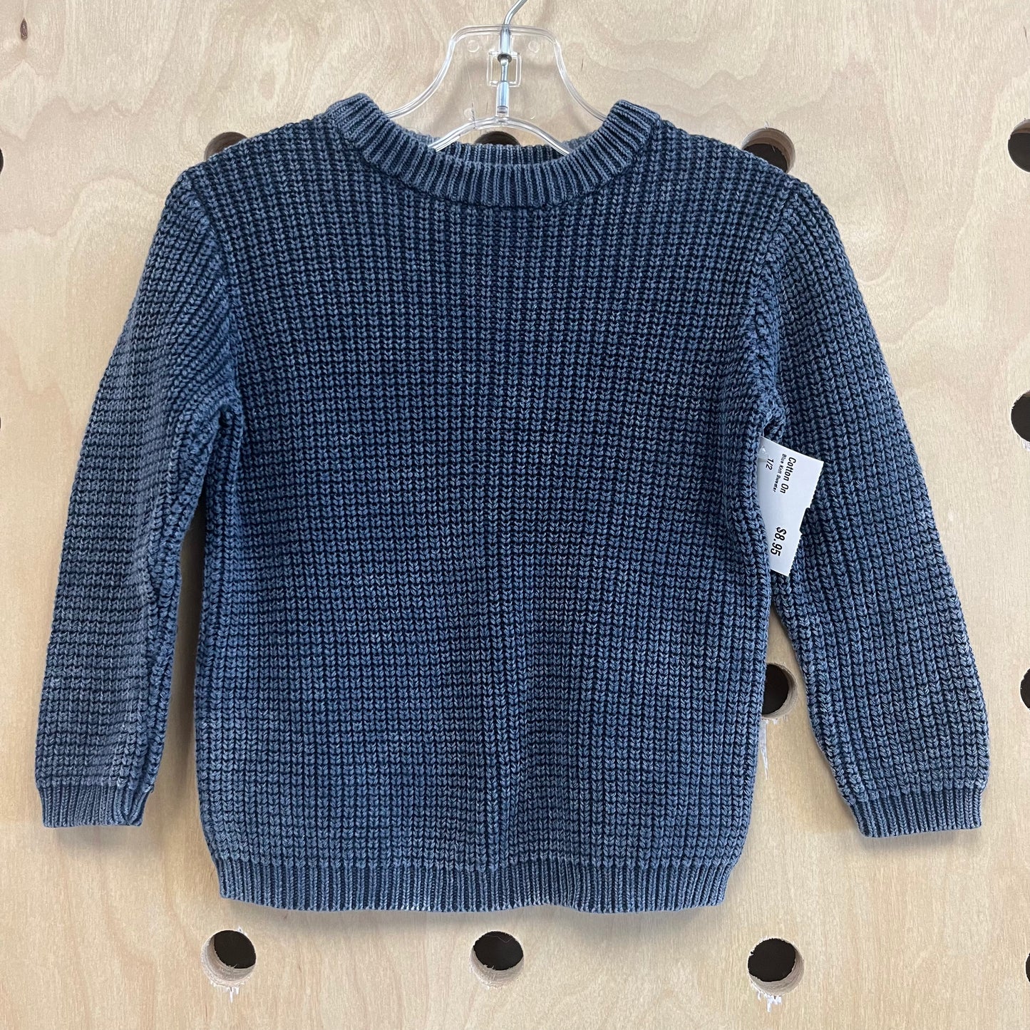 Blue Knit Sweater