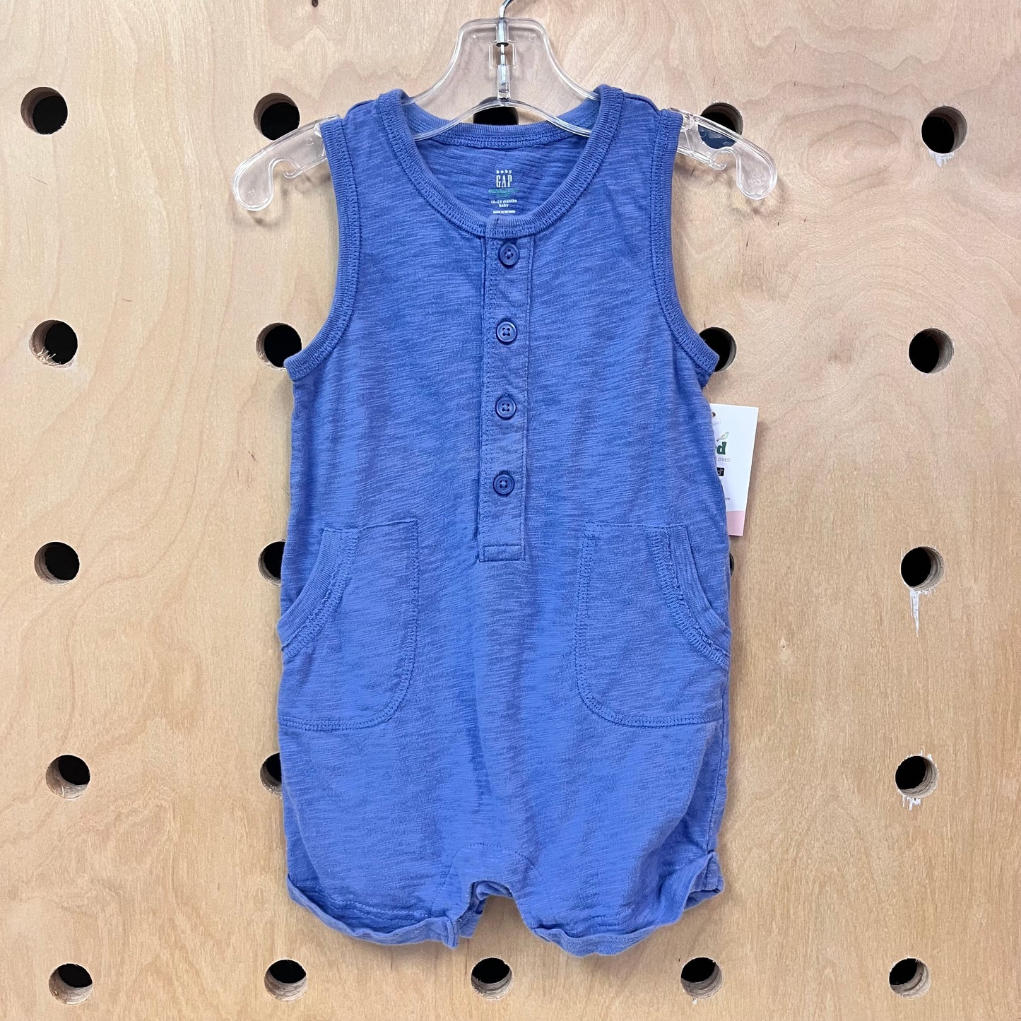 Blue Romper