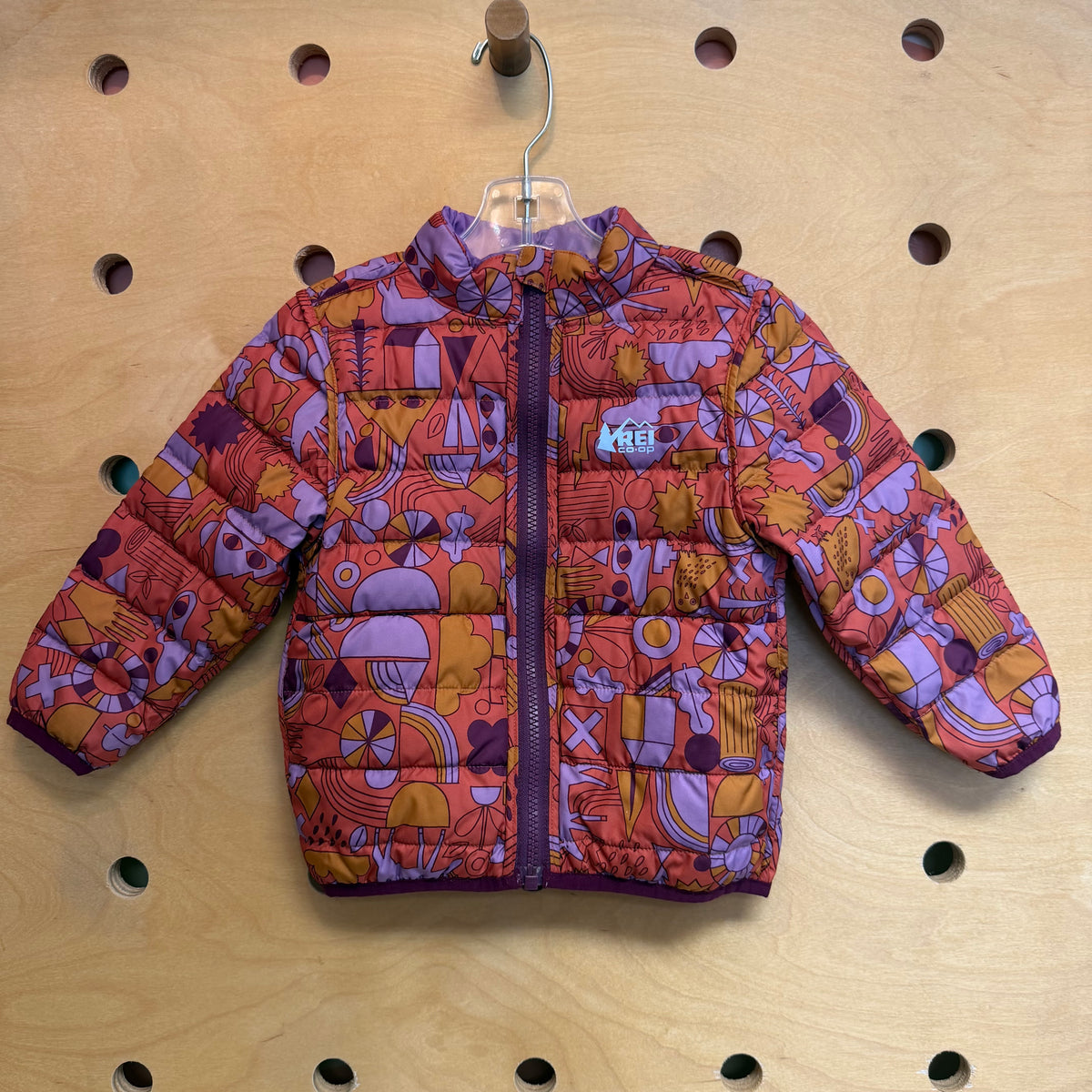 Purple Reversible 650 Down  Jacket