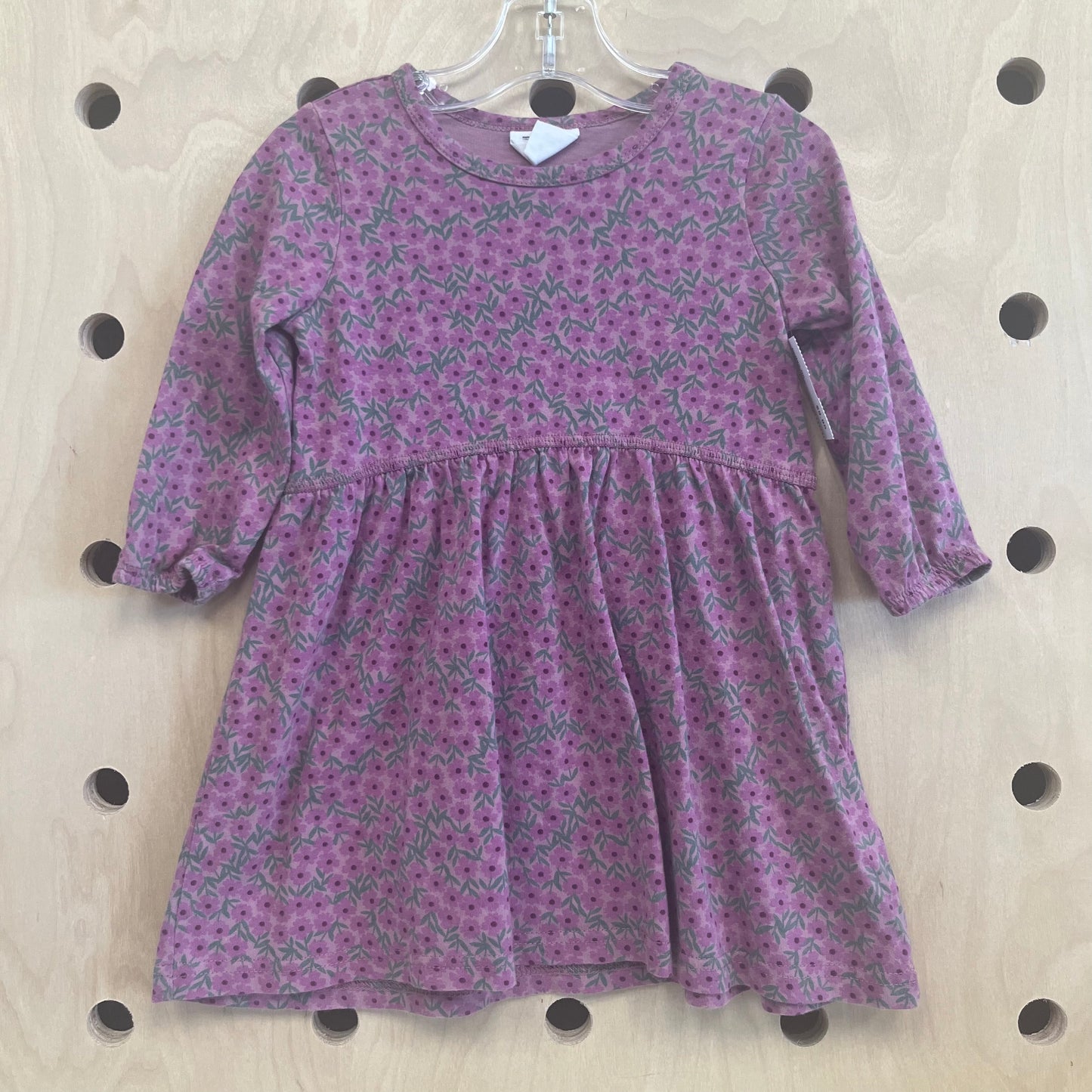 Purple Floral Dress