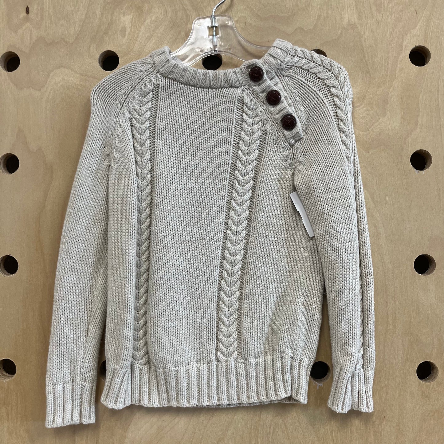 Cream Cable Knit Sweater
