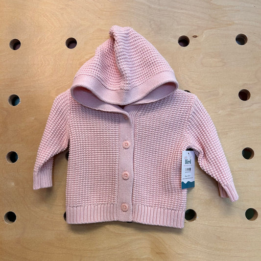Pink Hooded Cardigan NEW!