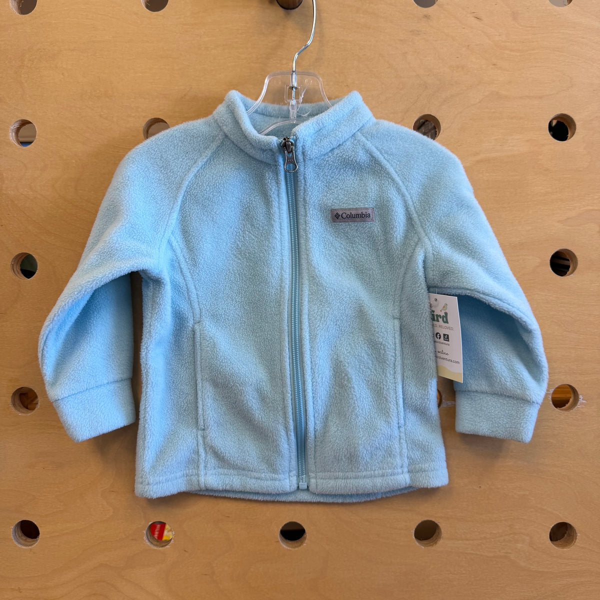 Light Blue Fleece Jacket