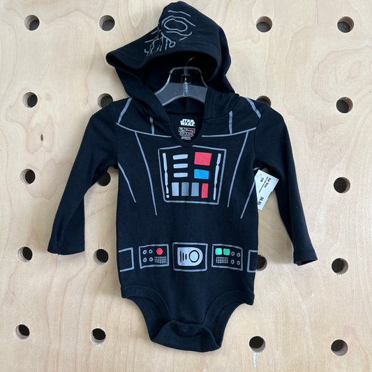 Darth Vader Hoodie Romper