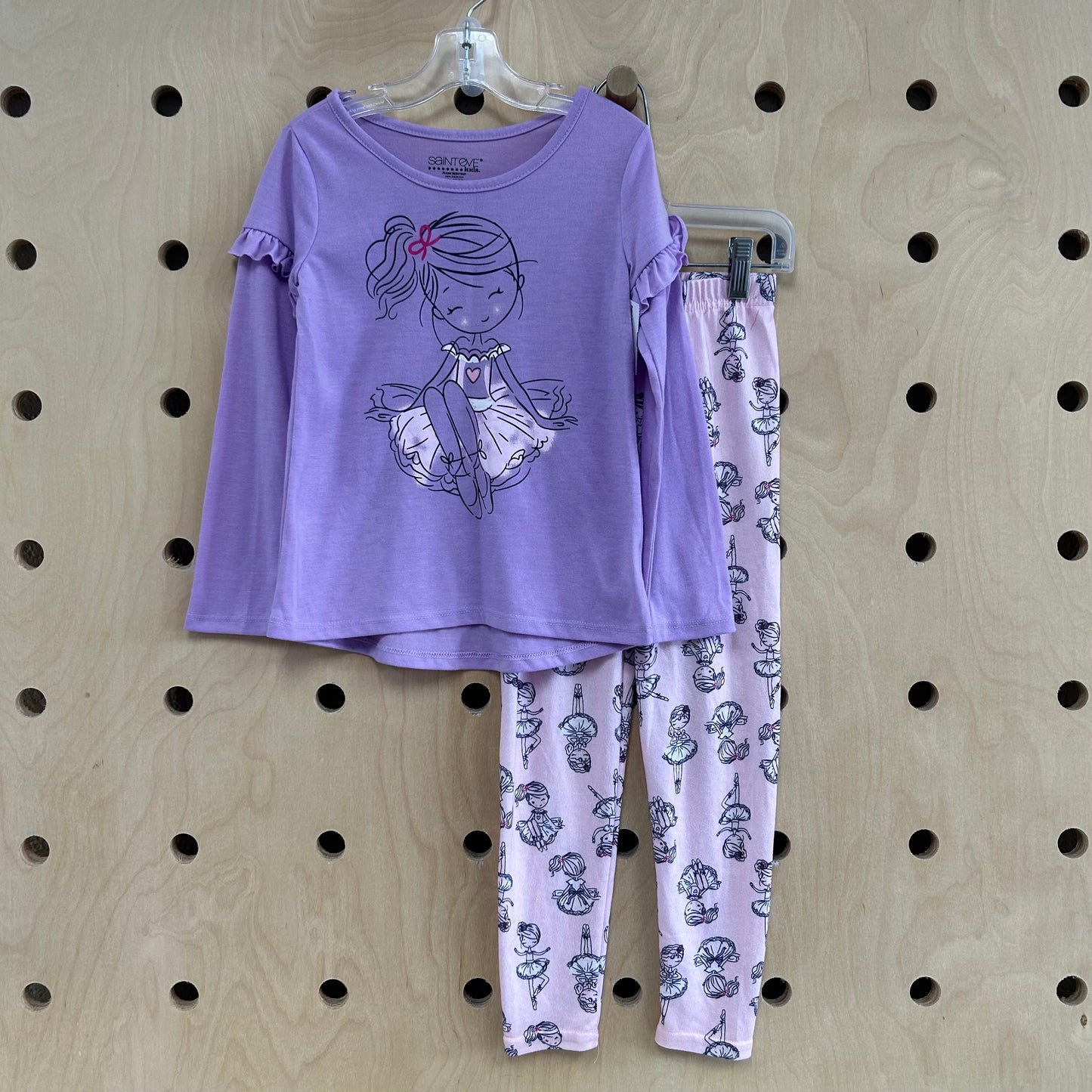 Lavender & Pink Ballerina Pajamas