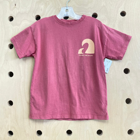 Pink Enjoy the Wave Tee