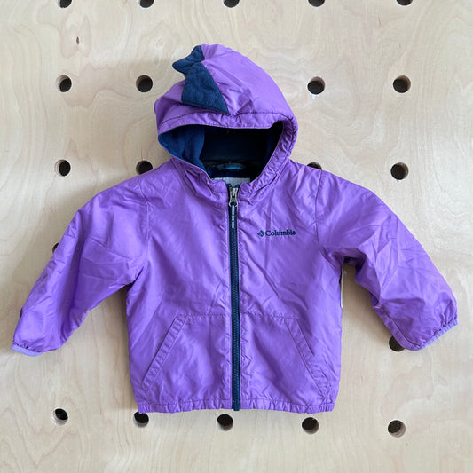 Purple Zip Hoodie