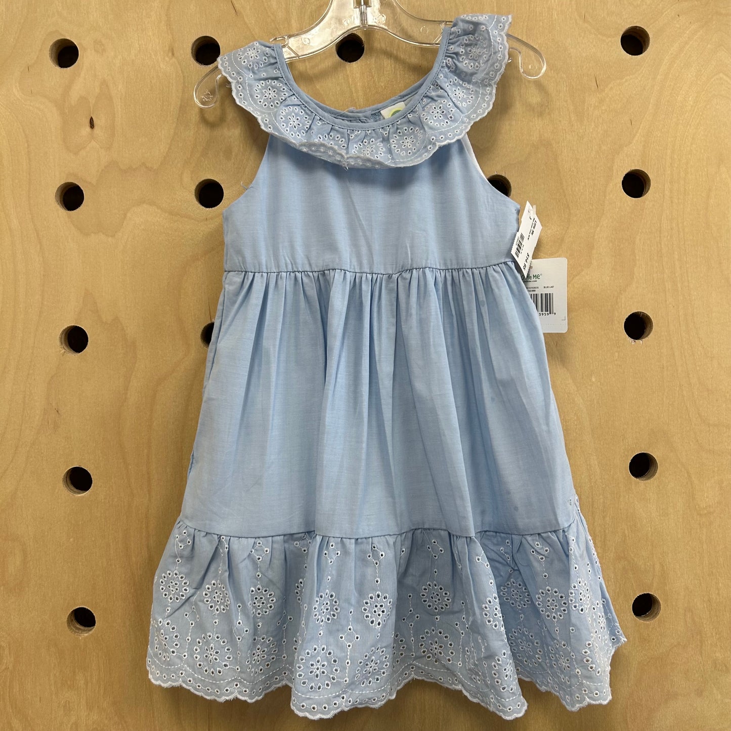 Blue Eyelet Dress NEW!