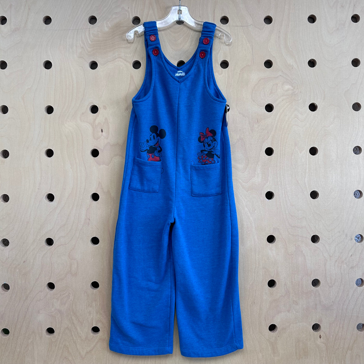 Blue Mickey & Minnie Overalls