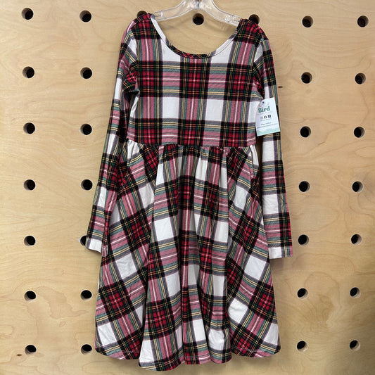 Holiday Plaid Twirl Dress