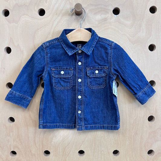Denim Button Up Shirt