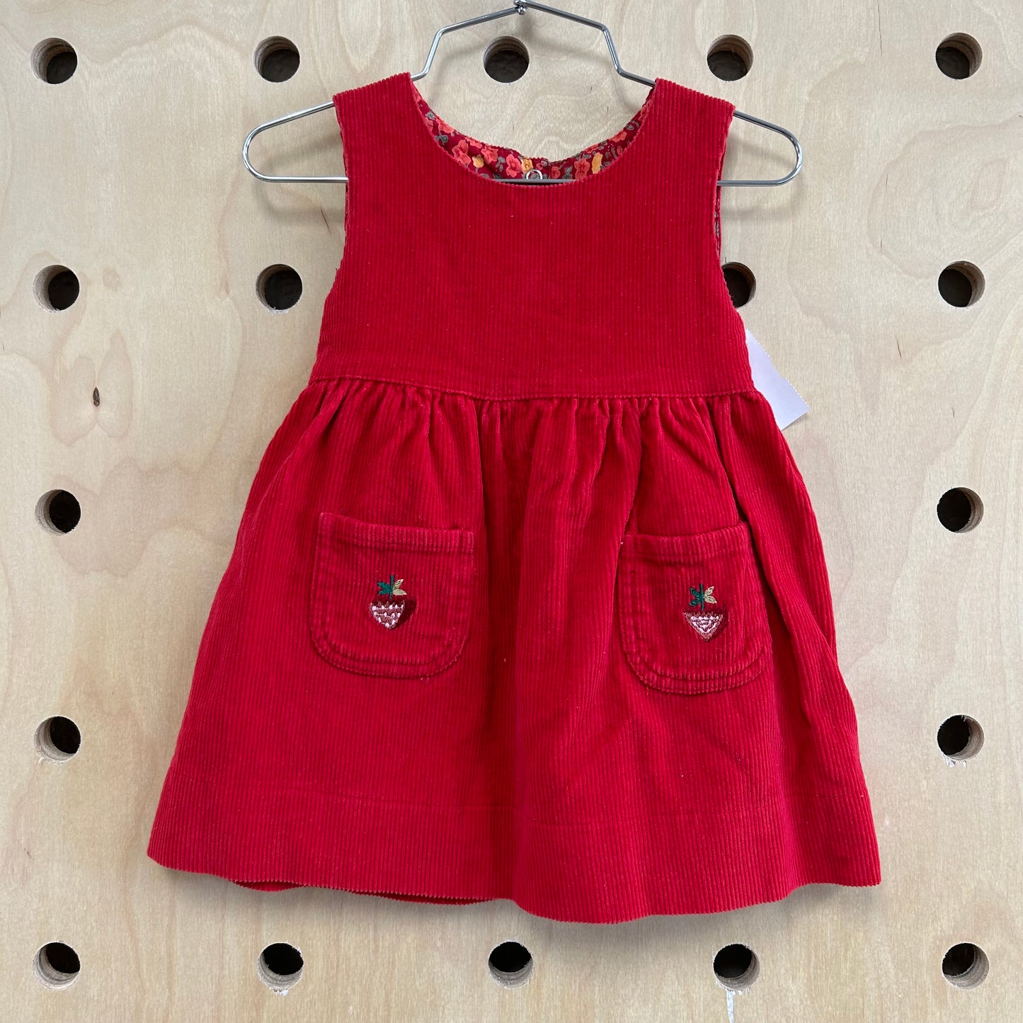 Red Strawberry Dress (Reversible)