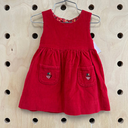 Red Strawberry Dress (Reversible)