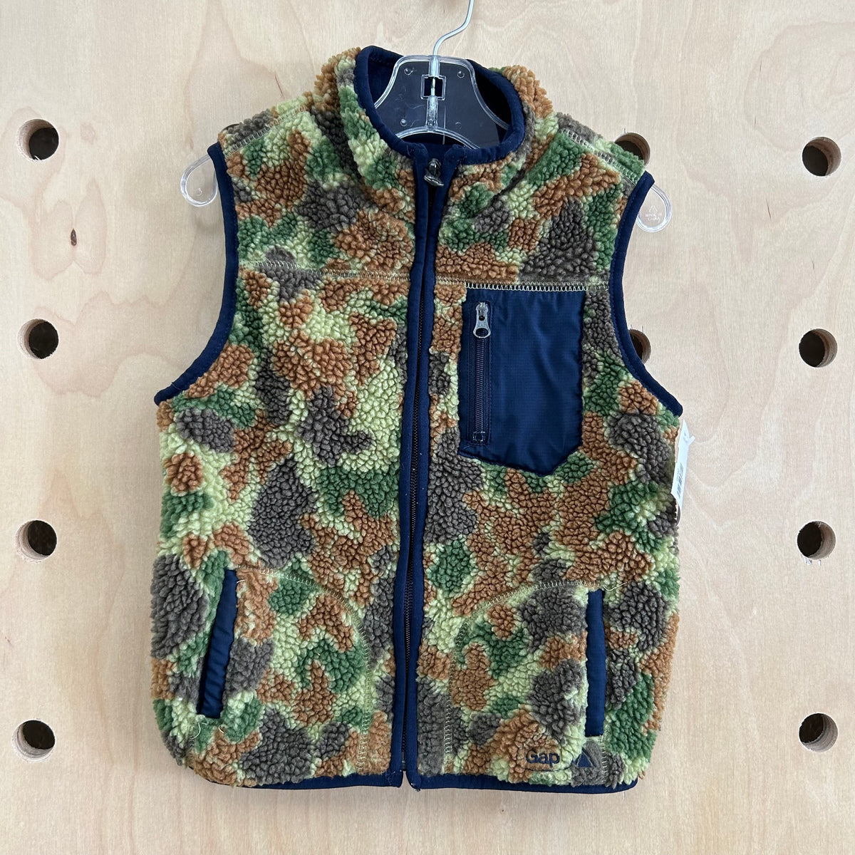 Camo Fleece Vest