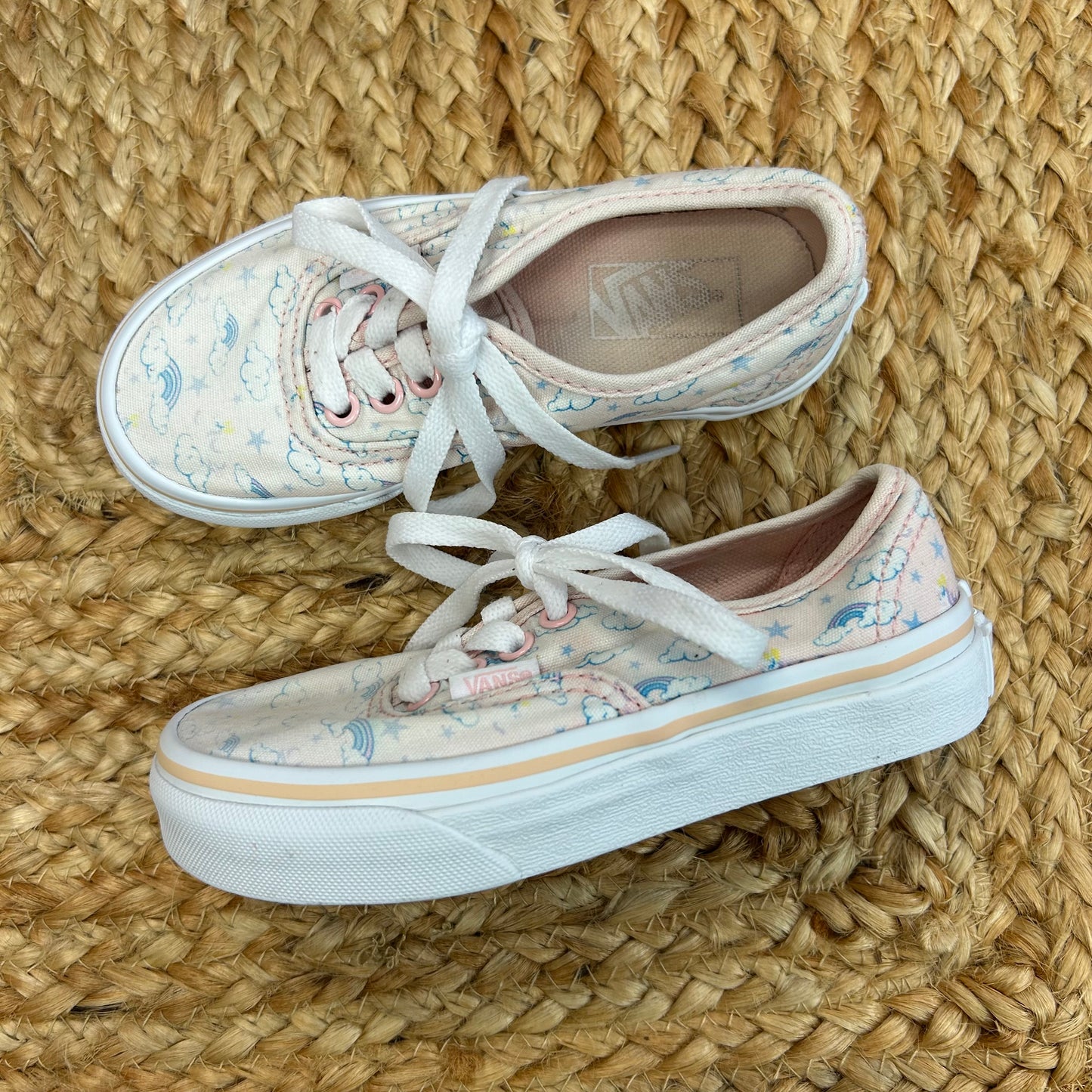 Pink Rainbows & Clouds Sneakers