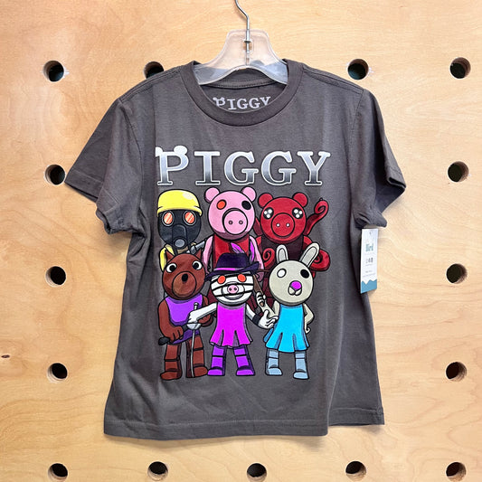 Grey 'Piggy' Tee