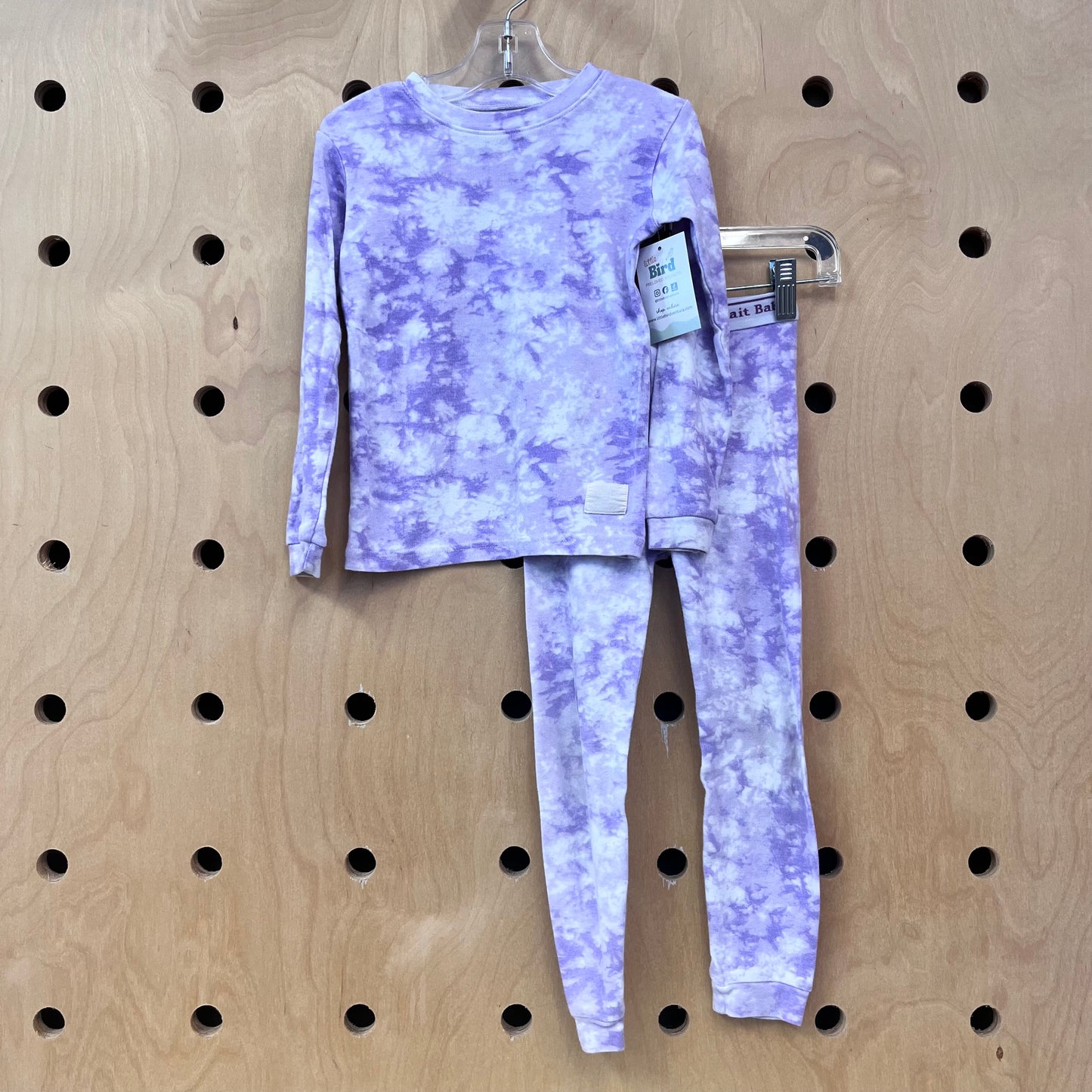 Purple Tie Dye Cotton Pajamas