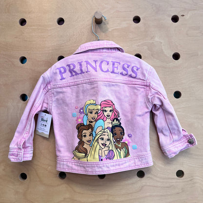 Pink Princess Denim Jacket