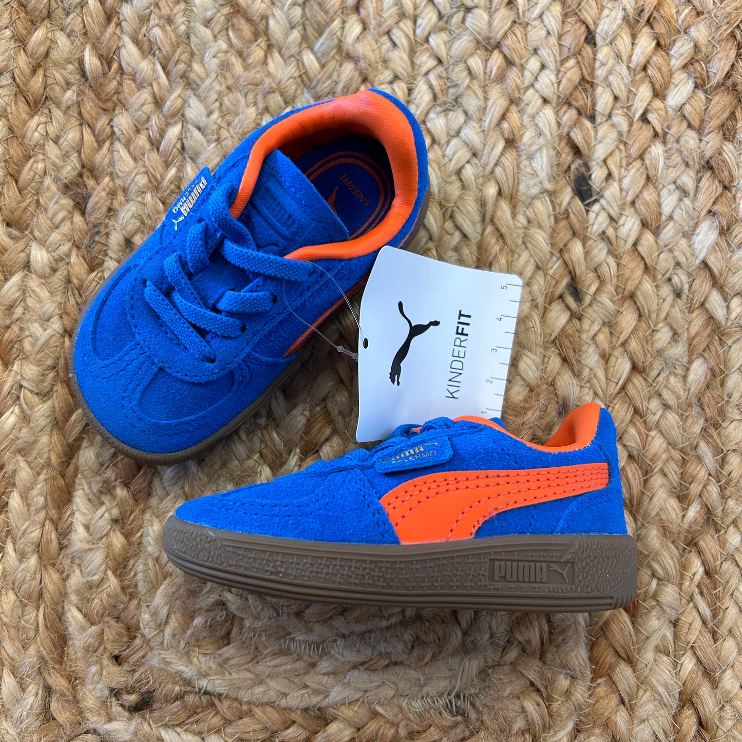 Blue/Orange Palermo Easy On Sneakers NEW!