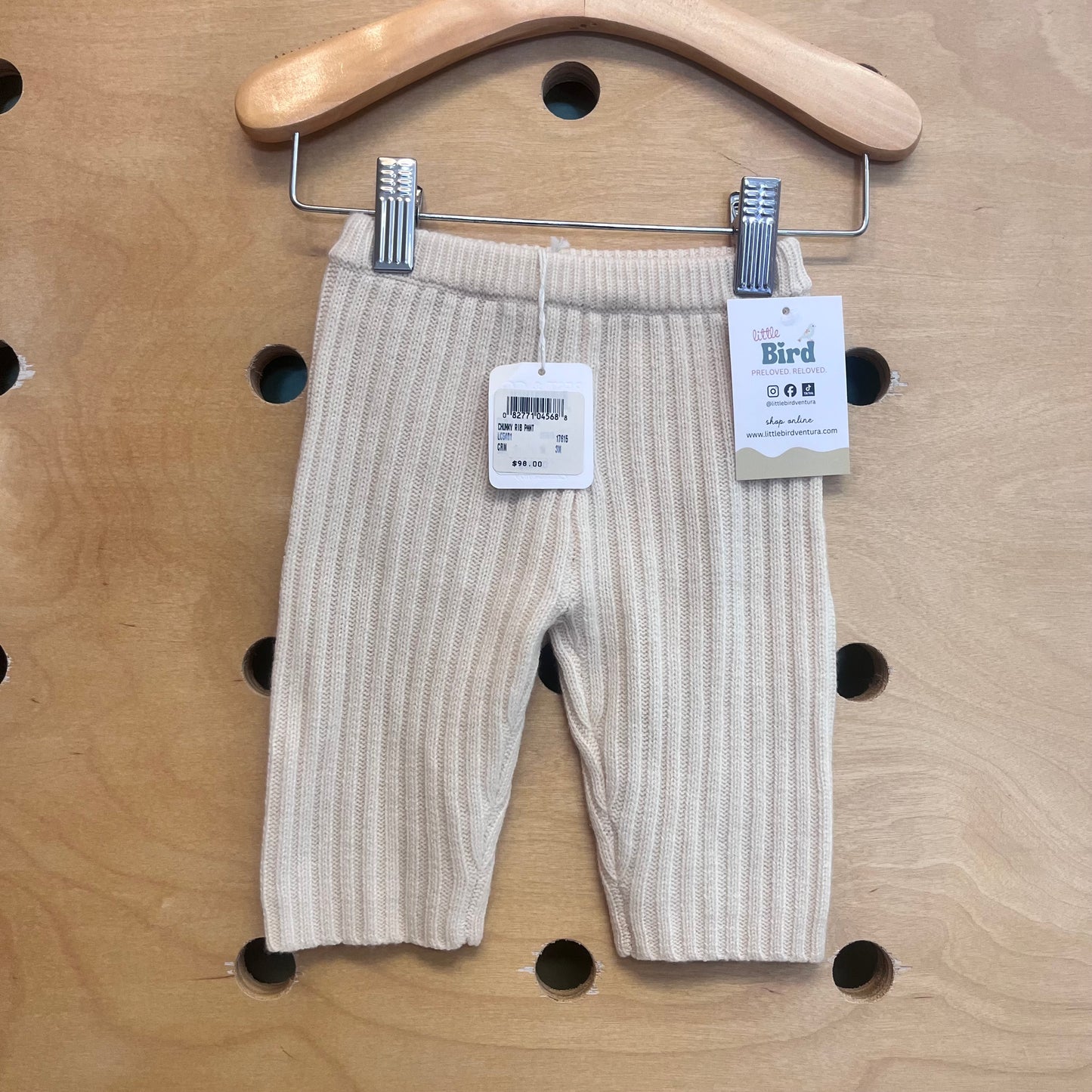 Cream 100% Cashmere Pants NEW!