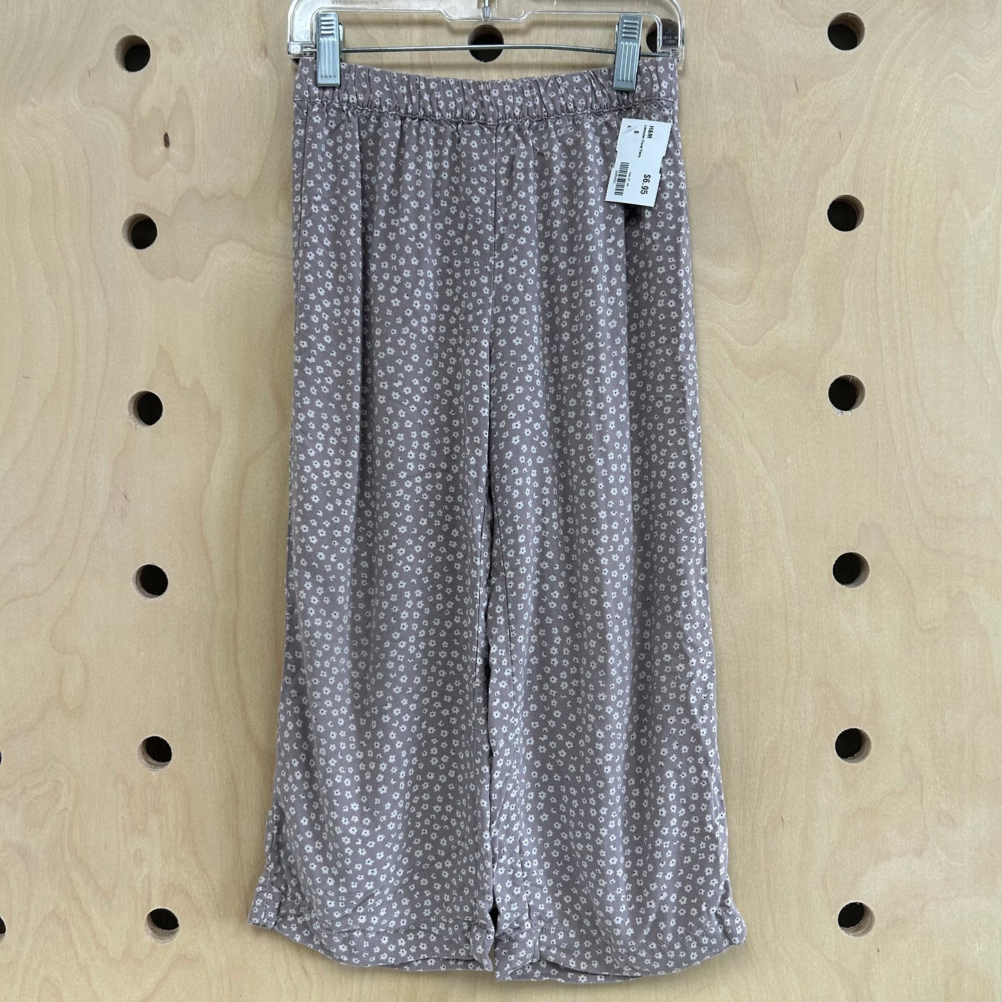 Lavender Floral Pants