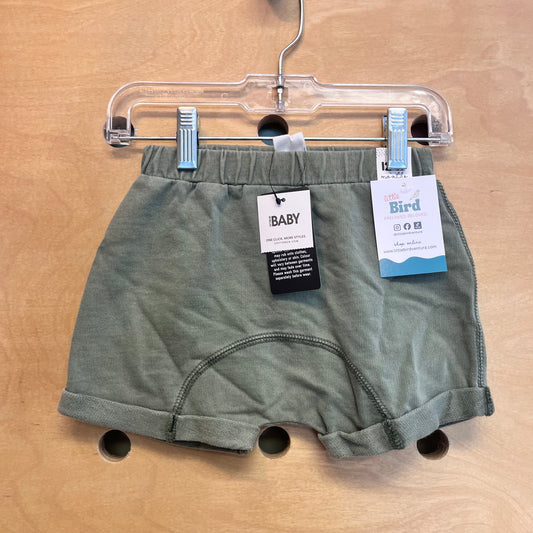 Green Cuffed Shorts NEW!